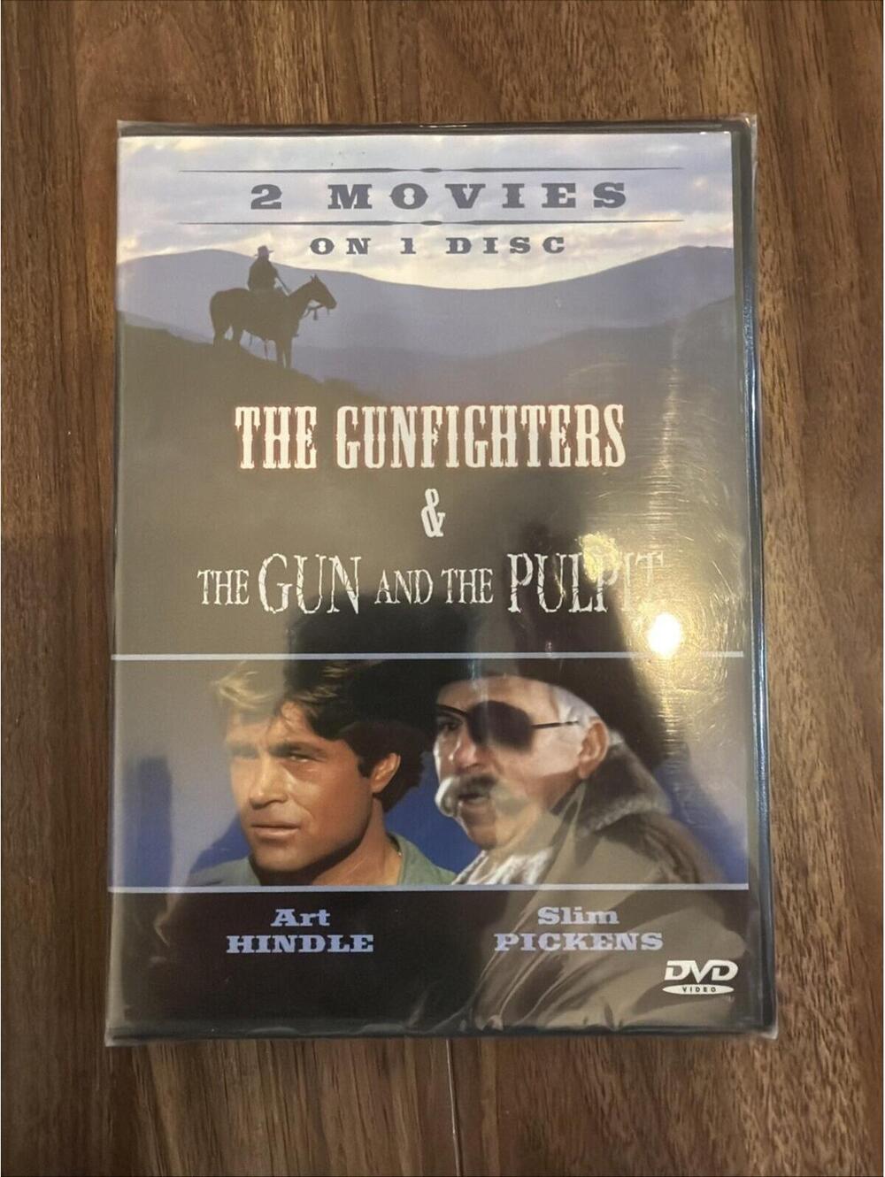 Gunfighters (1987) The Gun And The Pulpit (1974) DVD - Western Double Feature